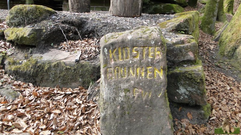 Ritterstein Nr. 036-1 Klosterbrunnen.JPG - Ritterstein Nr.36 Klosterbrunnen